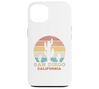 San Diego California Cactus Vintage Rétro Cadeau Souvenir Coque pour iPhone 13
