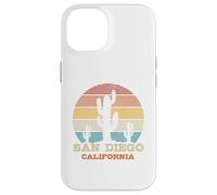 San Diego California Cactus Vintage Rétro Cadeau Souvenir Coque pour iPhone 14