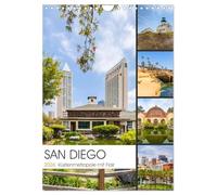 SAN DIEGO Métropole côtière avec flair, Version française (Calendrier mural 2026 DIN A4 portrait), Calendrier CALVENDO mensuel