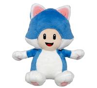 San-EI - Peluche Crapaud Chat de 18,5 cm - Licence Nintendo