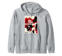 San Fermin Course des taureaux Pampelune 2026 Sweat à Capuche