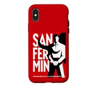 San Fermin Red Scarf Pamplona Bull Run Spain Festival Coque pour iPhone X/XS