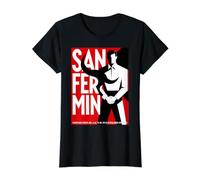 San Fermin Red Scarf Pamplona Bull Run Spain Festival T-Shirt Graphique avec Valeur
