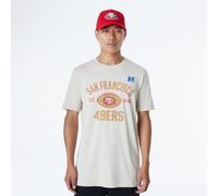 SAN FRANCISCO 49ERS T-Shirt Unisexe NFL régulier Vieilli sérigraphié Team Graphic Stone T-Shirt