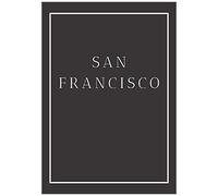 San Francisco: A Decorative Book For Coffee Tables, End Tables, Bookshelves And Interior Design Styling Stack City Books To Add Decor To Any Room. Monochrome Cover Effect: Ideal For Your Own Home Or