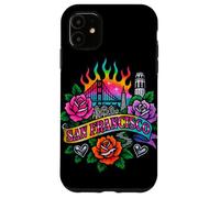 San Francisco Art Urbain rétro avec Monuments Roses Coque pour iPhone 11