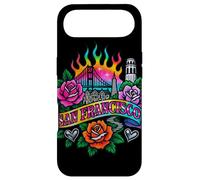 San Francisco Art Urbain rétro avec Monuments Roses Coque pour iPhone Air