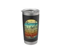 San Francisco California Golden Gate Bridge Retro Souvenir Gobelet isotherme en acier inoxydable double paroi