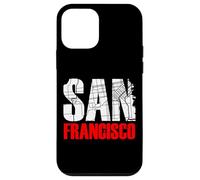 San Francisco California Graphic Map T-Shirt, San Francisco Coque pour iPhone 12 Mini