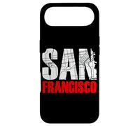 San Francisco California Graphic Map T-Shirt, San Francisco Coque pour iPhone Air
