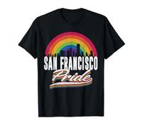 San Francisco California LGBTQ Gay Pride Rainbow T-Shirt