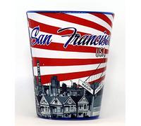 San Francisco California Verre à shot Drapeau USA