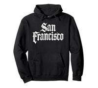 San Francisco, Californie 415, région de la baie de NorCal, rétro, vintage Sweat à Capuche
