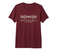 San Francisco, Californie, Bohème T-Shirt Haut de Gamme