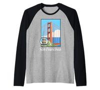 San Francisco Californie, Street Car, Golden Gate Bridge Manche Raglan