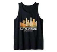 San Francisco, Californie, Vintage Bay Area, Oakland, SFO 510 Débardeur