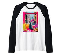 San Francisco Cat Window Vue sur la Ville Art Manche Raglan