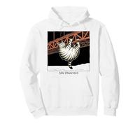 San Francisco Chat T-Shirt Golden Gate Bridge Lecture Livres Sweat à Capuche