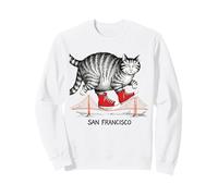 San Francisco Chat T-Shirt Golden Gate Bridge Lecture Livres Sweatshirt