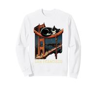 San Francisco Chat T-Shirt Golden Gate Bridge Lecture Livres Sweatshirt
