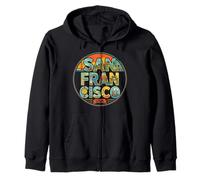 San Francisco City Name Souvenir de Voyage Cadeau Touristique Sweat à Capuche