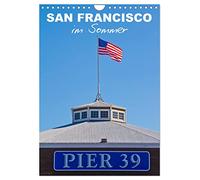 SAN FRANCISCO en été, Version française (Calendrier mural 2026 DIN A4 portrait), Calendrier CALVENDO mensuel