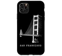 San Francisco Golden Gate Bridge Vintage Skyline Californie Coque pour iPhone 11 Pro Max