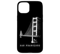 San Francisco Golden Gate Bridge Vintage Skyline Californie Coque pour iPhone 15 Plus