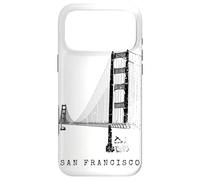 San Francisco Golden Gate Bridge Vintage Skyline Californie Coque pour iPhone 17 Pro Max