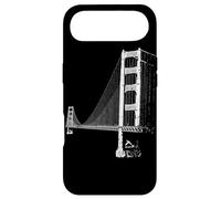 San Francisco Golden Gate Bridge Vintage Skyline Californie Coque pour iPhone Air
