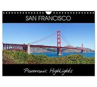 SAN FRANCISCO Panoramic Highlights (Wall Calendar 2027 DIN A4 landscape), CALVENDO 12 Month Wall Calendar: Famous Views