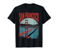 San Francisco Pont Inscription Art T-Shirt