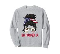 San Francisco pour Filles Drapeau de Californie de San Francisco pour Femmes Sweatshirt