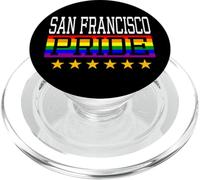 San Francisco Pride Drapeau Arc-en-Ciel Gay Lesbienne Queer LGBT PopSockets PopGrip pour MagSafe