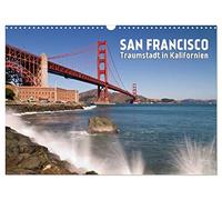 San Francisco - ville de rêve en Californie, Version française (Calendrier mural 2026 DIN A3 portrait), Calendrier CALVENDO mensuel