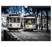 San Francisco - vue de la rue, Version française (Calendrier mural 2026 DIN A4 portrait), Calendrier CALVENDO mensuel