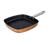 San Ignacio 139278 Poêle grill en aluminium pressé, multicolore, 28 x 28 cm, plastique