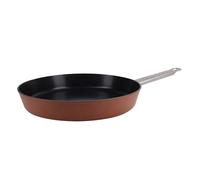 San Ignacio Agros - Pan de 30 cm - Fabriqué en aluminium forgé - Interior Whitford Quantanium - Black Revat - Extérieur en terre cuite - Induction - Long Mango Lisbonne Chapa