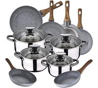 San Ignacio Dina Batterie de cuisine 8 pièces et 6 poêles à frire Daimiel