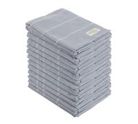 San Ignacio NOIA Lot de 12 torchons de Cuisine 50 x 50 cm 330 g/m² 100% Coton