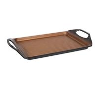 San Ignacio Origen | Poêle à griller antiadhésive rectangulaire de 45 x 27 cm | En aluminium forgé | Revêtement 4 couches | Pour tous les types de cuisinières