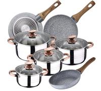 San Ignacio P. Nona Batterie de cuisine 8 pcs et 3 poêles à frire 22,24,26cm Daimiel