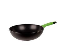 San Ignacio Poêle Wok en aluminium forgé Collection Vitoria 28 x 5,4 cm