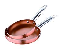 San Ignacio Professional Chef Copper Plus Set de poêles en aluminium pressé pour induction 20 et 24 cm
