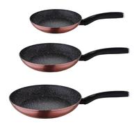 San Ignacio Q3063 Lot de 3 poêles en aluminium forgé Multicolore