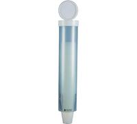 San Jamar Carlisle FoodService Products C3165FBL Distributeur de gobelets à eau, distribution par le dessous, modèle moyen, Bleu (Pack de 24)