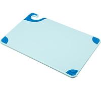 San Jamar CBG121812BL Planche à découper Saf-T-Grip, 12 x 18 x 1/2", Bleu (Pack de 6)