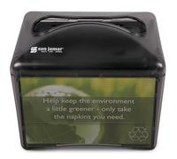 San Jamar H4003TBK Distributeur de serviettes Venue, à poser sur la table, Entrepli (Pack de 4)