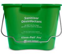San Jamar KPP256GN Kleen Seau Pro, 8 litres, Vert