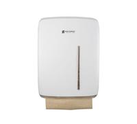 San Jamar Timeless Commercial Distributeur d'essuie-Tout plié/Multifold pour Salle de Bain et Cuisine Blanc Universel Fixation Murale